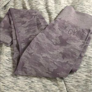 Gymshark camo leggings